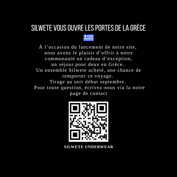 Participez au concours Silwete et tentez de remporter une expérience unique en Grèce. Élégance, rêve et raffinement vous attendent.
